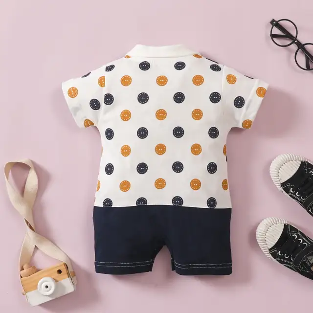 Baby Clothing Summer Baby Boys Rompers 0-18M Cotton Jumpsuit