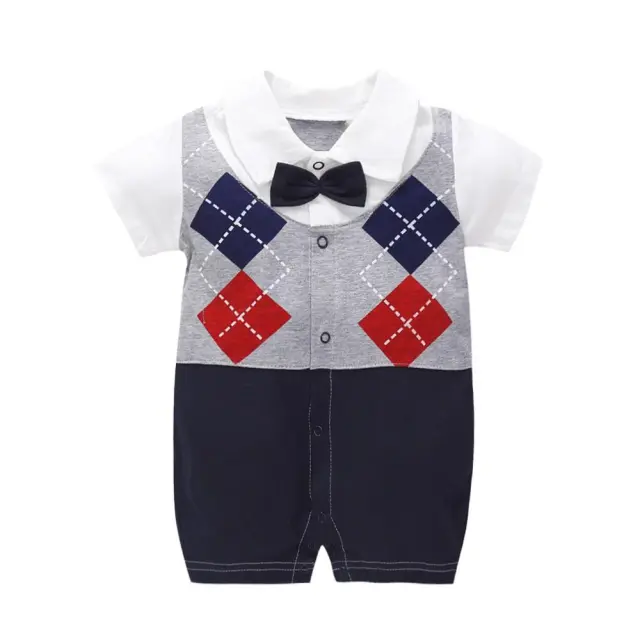 Baby Clothing Summer Baby Boys Rompers 0-18M Cotton Jumpsuit