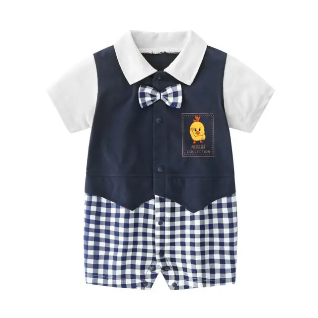 Baby Clothing Summer Baby Boys Rompers 0-18M Cotton Jumpsuit