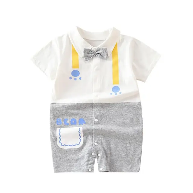 Baby Clothing Summer Baby Boys Rompers 0-18M Cotton Jumpsuit