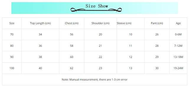 Newborn Baby Boy Summer Clothes Set Short Sleeve Cotton Clothing Suit