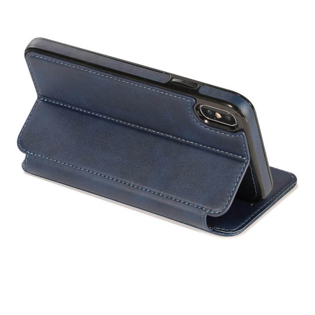 Wallet Case for iPhone 12 - Blocking Card Slot Stand PU Leather Magnetic Apple Flip Cover