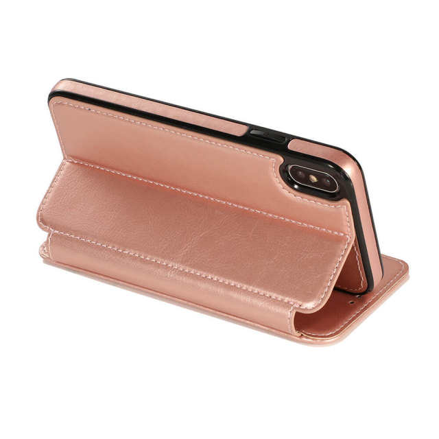 Wallet Case for iPhone 12 - Blocking Card Slot Stand PU Leather Magnetic Apple Flip Cover
