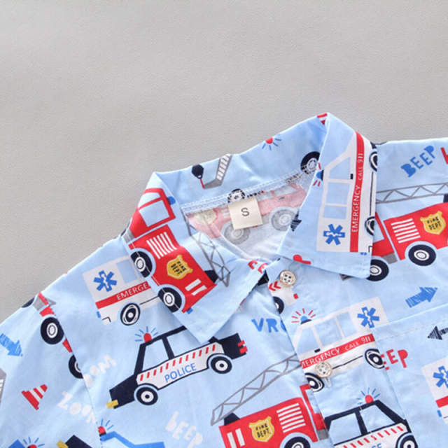 Infant Boys Clothes Set Summer Casual Shirt Shorts 2Pcs For Baby Boy