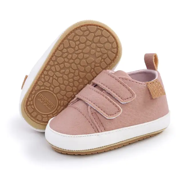 0-18M Newborn Baby Girl Boy Shoes Soft Breathable Leather Casual Shoes