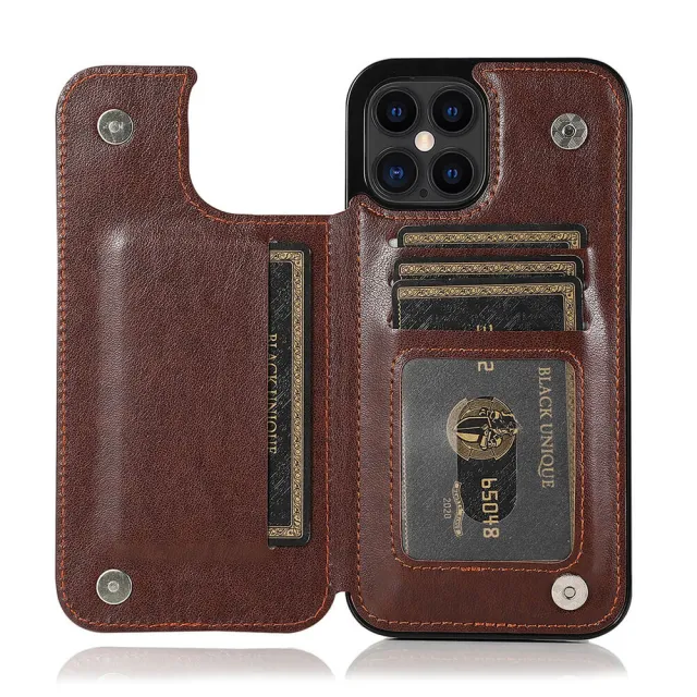 OOVOV Case for iPhone X-Wallet Case with PU Leather Card Pockets Back Flip Cover for iPhone Xs with Kickstand