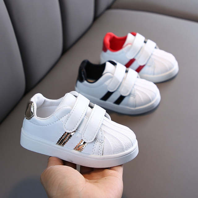 Boys Sneakers Kids Sport Shoes Toddler Baby Girls Casual Shoes White