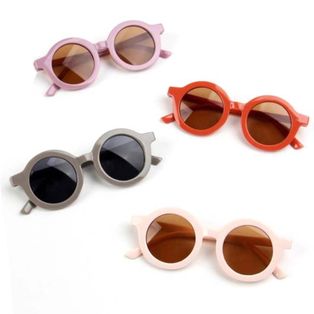 Kids Girls Boys Sunglasses Fashion Retro Leisure Outdoor Sunglasses For 2-8 Years