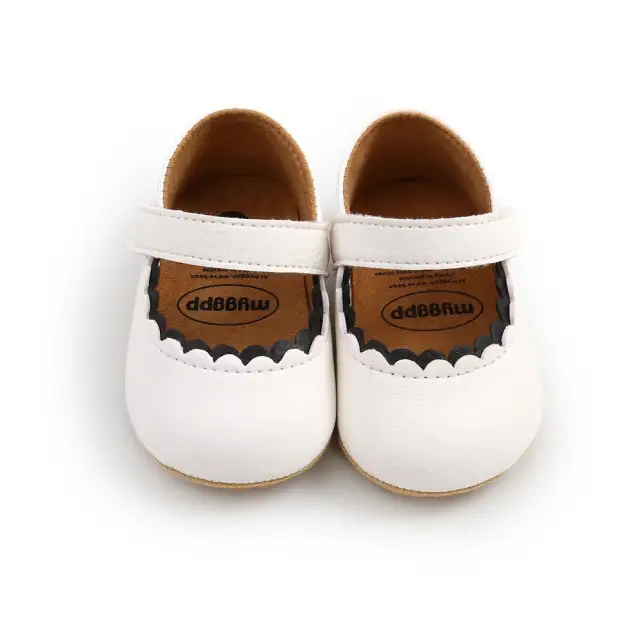 Baby Shoes Baby Boy Girl Leather Shoes Anti-slip Toddler First Walkers