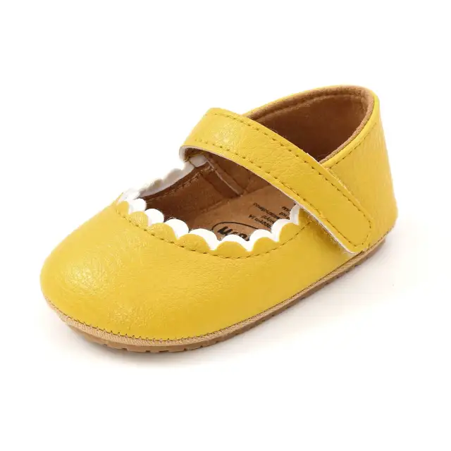 Baby Shoes Baby Boy Girl Leather Shoes Anti-slip Toddler First Walkers