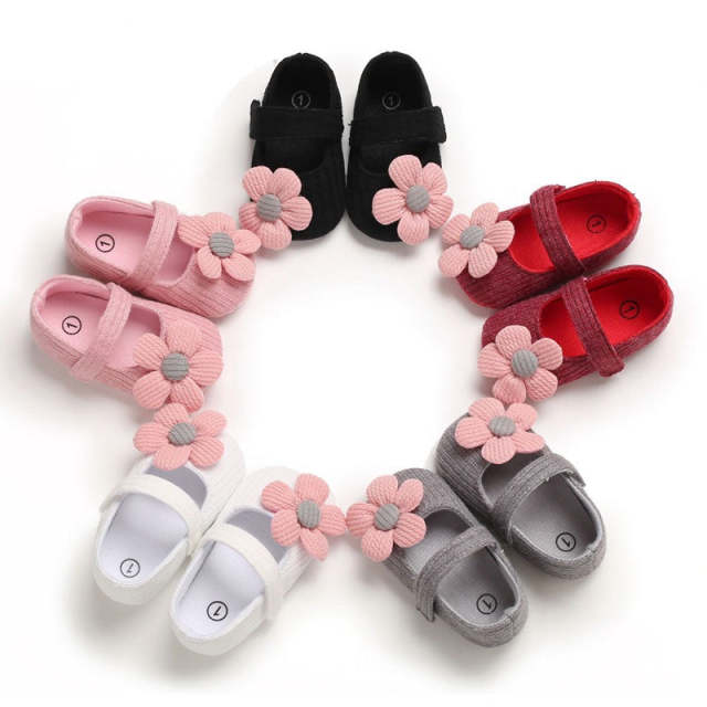 Baby Girl Shoes Knitting Baby Pre Walker Shoes Newborn Infant Shoes