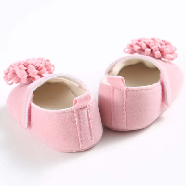 0-18M Baby Shoes Infant Girls Prewalkers Flower Soft Bottom Toddler Shoes