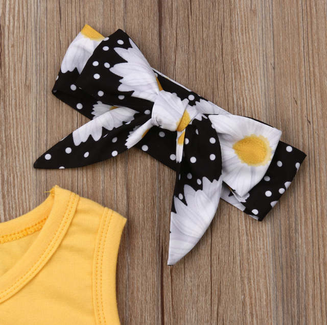 1-5 Years Toddler Kids Baby Girls Summer Clothing Set Floral Tops T-Shirt Short Pants Outfit Clothes Summer