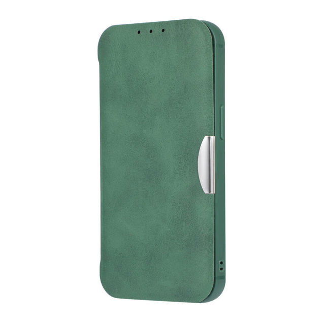 Case for iPhone 12/12 Pro TPU Leather Flip Magnetic Cover with Card Slot Kickstand Shockproof Case Compatible with iPhone 13