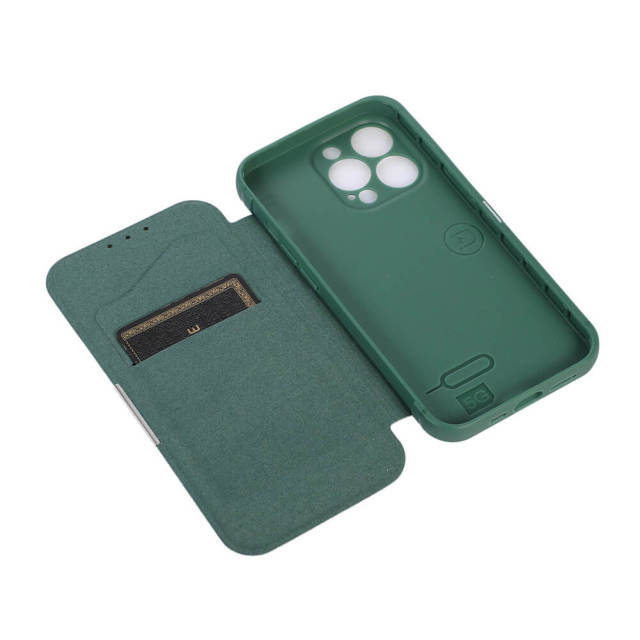 Case for iPhone 12/12 Pro TPU Leather Flip Magnetic Cover with Card Slot Kickstand Shockproof Case Compatible with iPhone 13