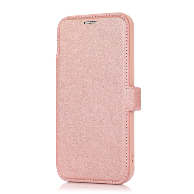 Case for iPhone 13 Case Magnetic PU Leather Stand Flip Cover with TPU Shockproof Interior Case and Card Slot Folio Case Compatible with iPhone 12