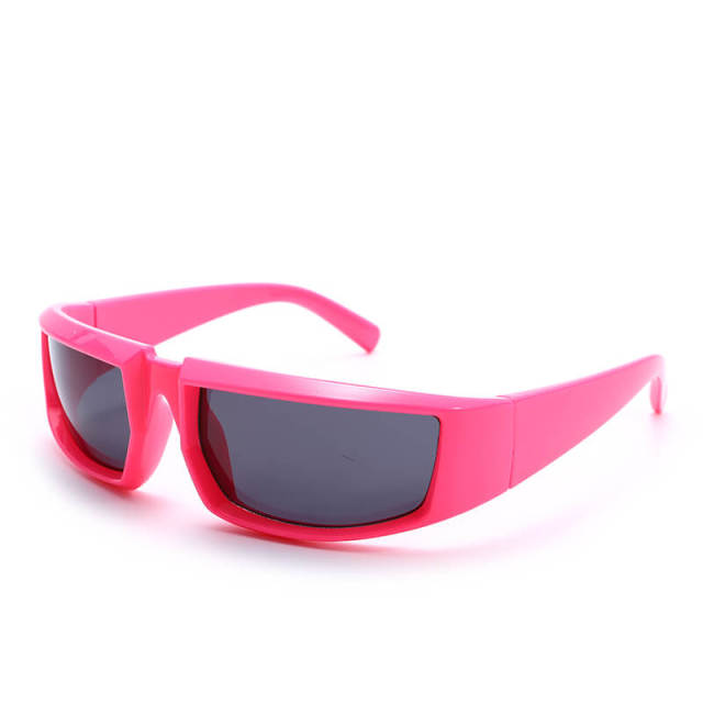 Punk Sunglasses For Women Unique Sports Sunglasses Men UV400 Goggle Shades Mirror Colorful Fashion Eyewear