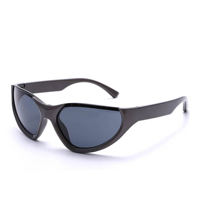 Punk Sunglasses For Women Unique Sports Sunglasses Men UV400 Goggle Shades Mirror Colorful Fashion Eyewear