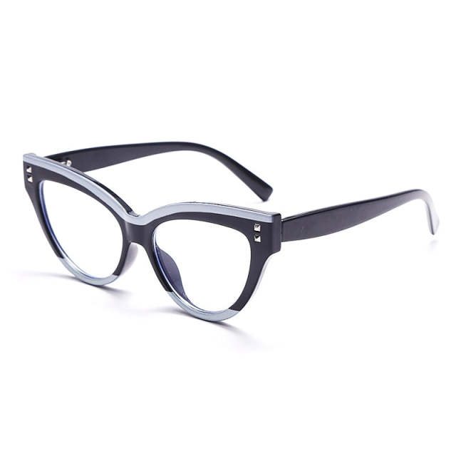 Cat Eye Computer Eyeglasses Women Blue Light Blocking Optical Glasses Frames Vintage Anti Blue Ray Fashion Eyewear