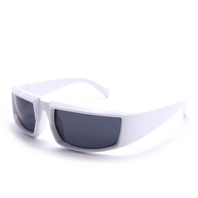 Punk Sunglasses For Women Unique Sports Sunglasses Men UV400 Goggle Shades Mirror Colorful Fashion Eyewear