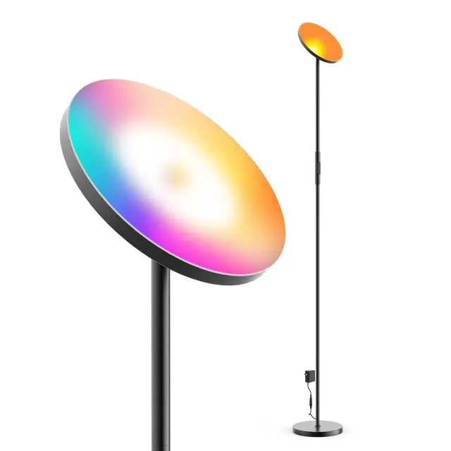 Smart Floor Lamp 24W WIFI Modern Adjustable LED Floor Lamp