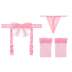 pink+fishnet stockings