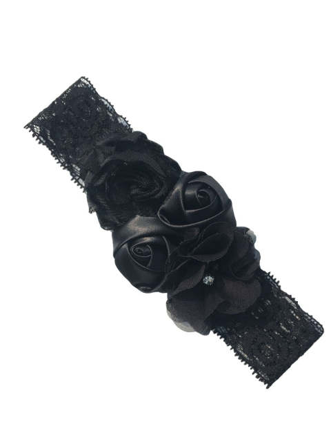 Baby Headband Newborn Lace Rose Elastic Hair Band Hair Accessories