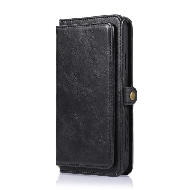 Folio Phone Case Wallet Compatible with iPhone 14 Deluxe 2 in 1 Folding iPhone Wallet Case Magnetic Detachable