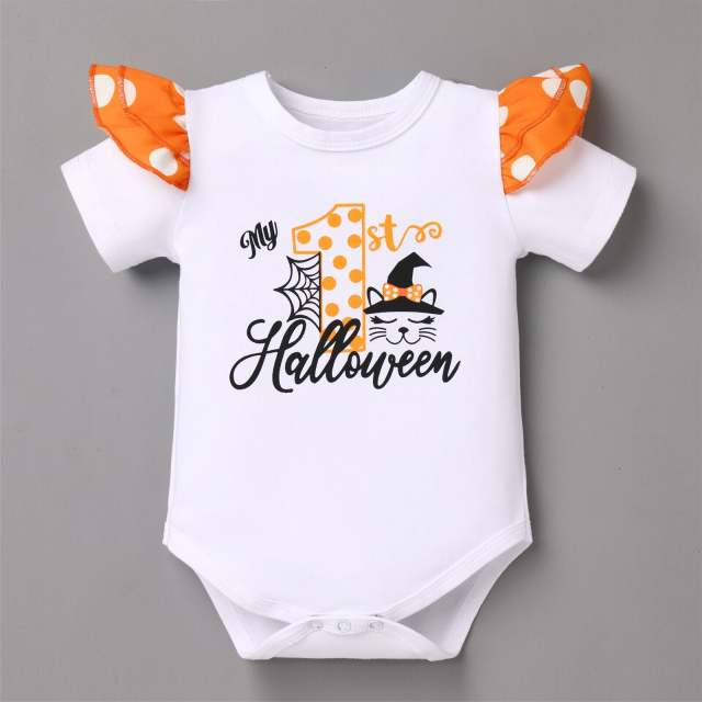 0-24M Baby Girl Halloween Dress Outfit Festive Themed Clothing Sets