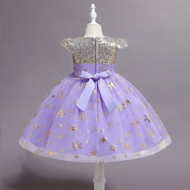 Kids Halloween Cosplay Costume Girls Party Tutu Dress Princess Clothing 2-10Y