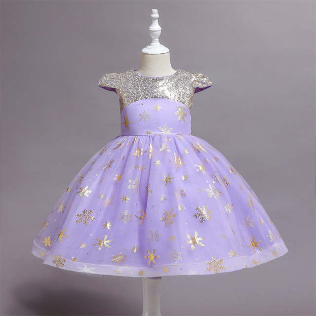 Kids Halloween Cosplay Costume Girls Party Tutu Dress Princess Clothing 2-10Y