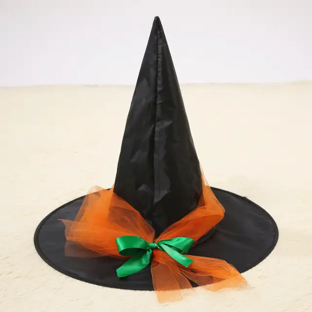 Pumpkin Dresses for Baby Girls Tutu Dress with Witch Hat Halloween Costume