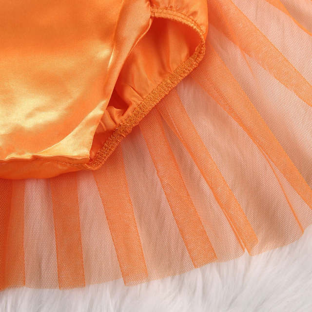 Halloween Pumpkin Romper Dress for Baby Girl Clothes Tutu Dress Clothes