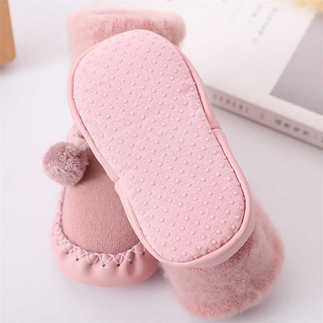 Winter Baby Socks Infant Girl Boy Cotton Warmers Floor Socks Anti-Slip