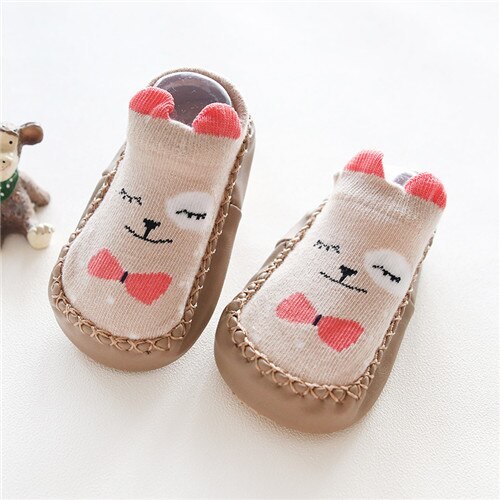 Baby Socks With Rubber Soles Infant Girls Boys Anti Slip Floor Socks Shoes