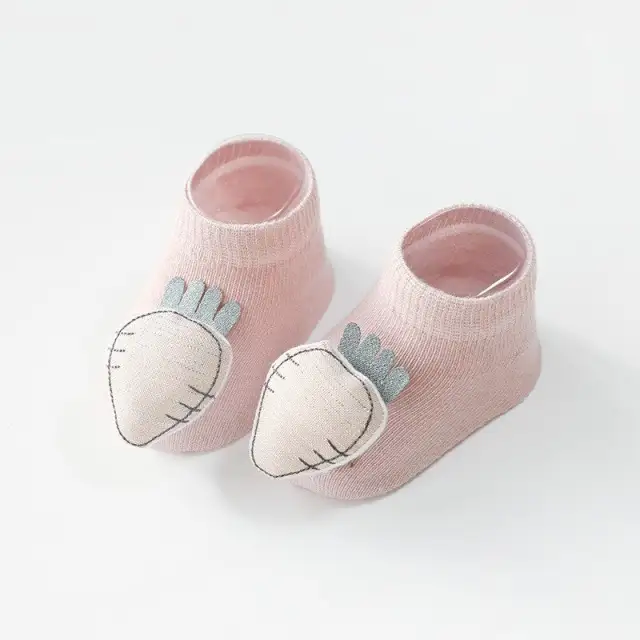 Soft Cotton Baby Socks Cute Newborn Boy Girl Socks Anti Slip Floor Sock