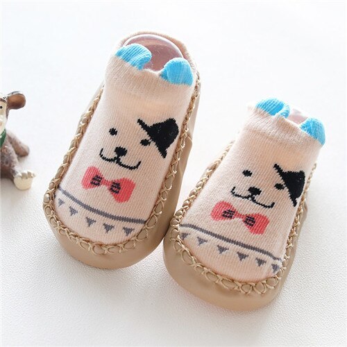 Baby Socks With Rubber Soles Infant Girls Boys Anti Slip Floor Socks Shoes