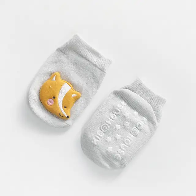 Soft Cotton Baby Socks Cute Newborn Boy Girl Socks Anti Slip Floor Sock