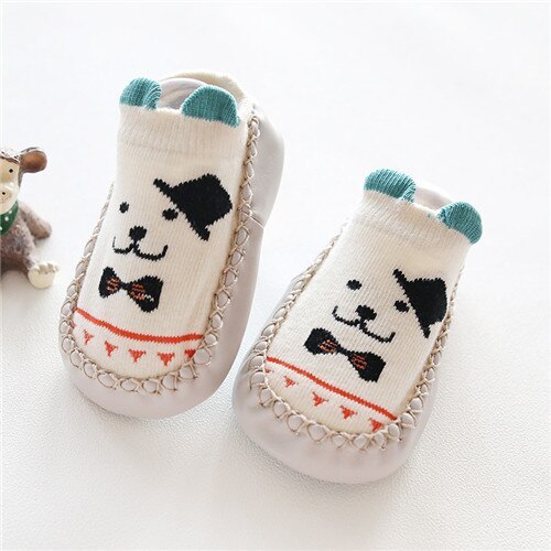 Baby Socks With Rubber Soles Infant Girls Boys Anti Slip Floor Socks Shoes