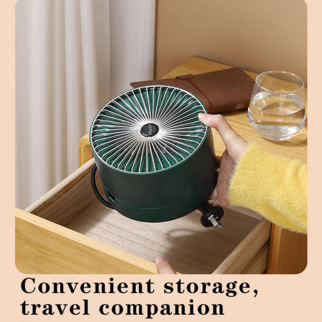 Space Heater 1000W Portable Electric fan heater PTC Fast Heating Ceramic Room Small Heater Office and Indoor Use