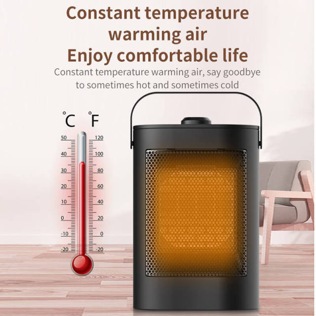 Space Heater 1500W Quiet & Fast Heating Ceramic Electric Heater with Overheating & Tip-Over Protection 3 Modes Portable Space Heater for Bedroom/ Home/ Office