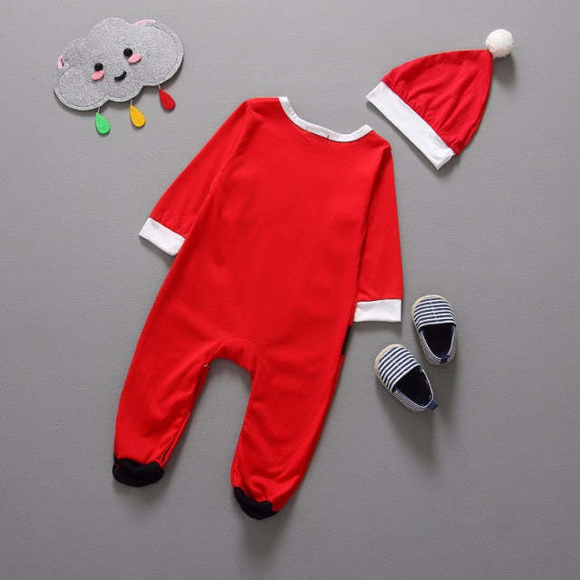 Christmas Rompers For Baby Girls Boys Rompers Clothes Infant Jumpsuit