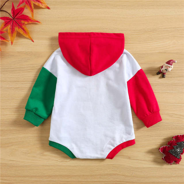 Baby Girls Boys Christmas Romper Newborn Red Cartoon Jumpsuit Kids Christmas Pajamas Jumper 0-3Yrs 2022 New Arrive