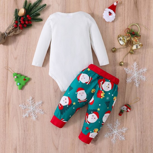 Infant Baby Christmas Clothes Lovely Sets Cotton Soft and Comfort for Kids