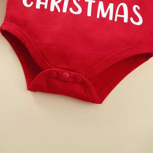 0-18M Infant Girls Christmas Clothes Sets Santa Romper+Tulle Skirts+Headbands
