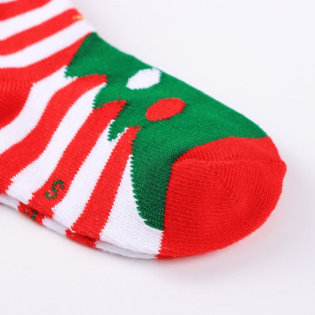 5Pairs Christmas Socks New Year Baby Boys Girls Winter Cotton Floor Socks