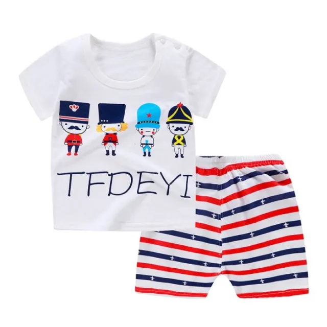 Baby Clothing Sets Baby Boys Girls Summer Clothes T-shirt+Pants Outfits