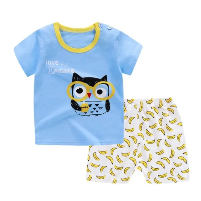 Baby Clothing Sets Baby Boys Girls Summer Clothes T-shirt+Pants Outfits