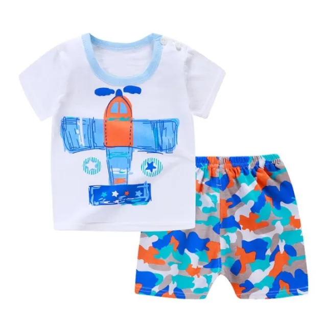 Baby Clothing Sets Baby Boys Girls Summer Clothes T-shirt+Pants Outfits