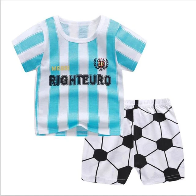 Baby Clothing Sets Baby Boys Girls Summer Clothes T-shirt+Pants Outfits